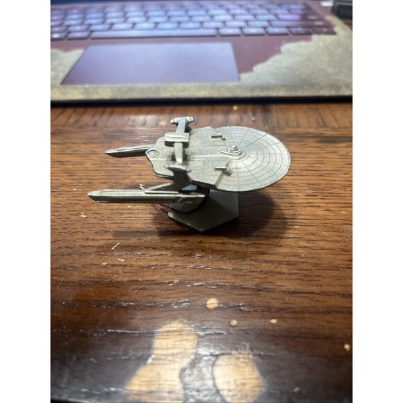 1991 Rawcliffe Pewter Star Trek USS Reliant RF 787 Spaceship Miniature - Picture 2 of 7